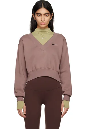 Nike Performance ONE CREW TUNIC - Sweatshirt - playful pink/pink