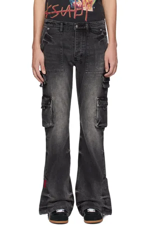 Ksubi Men's Wide-Leg Jeans with Plus Patches - Bergdorf Goodman