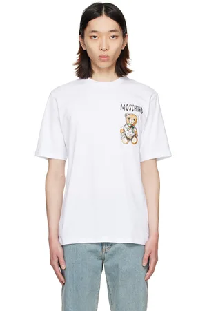 Moschino Moschino Teddy Bear Logo T Shirt - Stylemyle