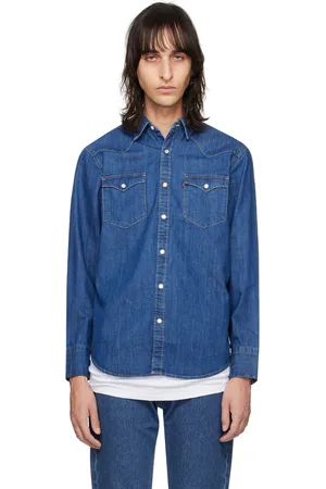 Indigo Western Denim Shirt