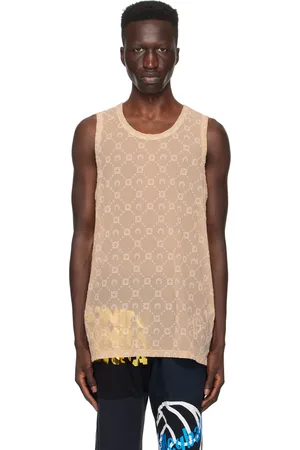 Tank Tops in the color Beige for men