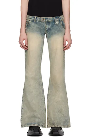 ripped flared jeans, EGONlab.