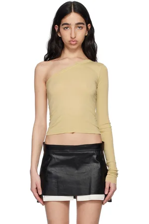 Rick Owens Beige Hollywood Ziggy T-shirt