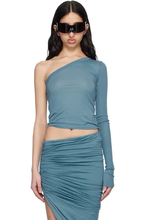 Rick Owens Blue Hollywood Ziggy T-shirt