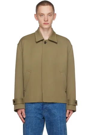 Auralee Khaki Carsey Jacket