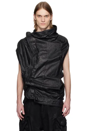 JULIUS Protean Mylar Denim Vest