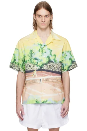 Lacoste Multicolor Relaxed Fit Graphic Print Shirt