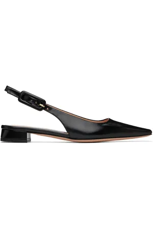 Gianvito Rossi Black Lindsay 20 Ballerina Flats