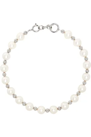 Justine Clenquet White Pearl Emma Choker