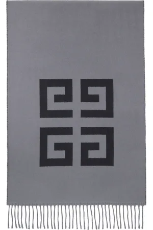 Givenchy Gray 4G Scarf