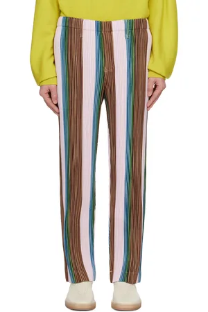 Issey Miyake Multicolor Ronan Bouroullec Edition RB_STRIPES 1 Trousers