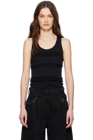 Simone Rocha Ruffle Frill Tank Top