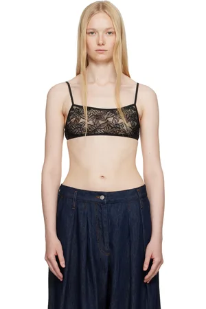 DRIES VAN NOTEN Black Fitted Bralette