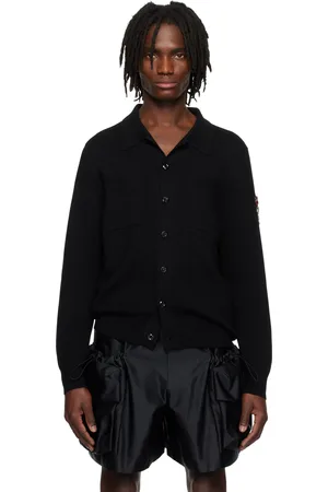 Simone Rocha Black Knit Workwear Cardigan