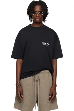 FEAR OF GOD Black Classic Short Sleeve T-shirt