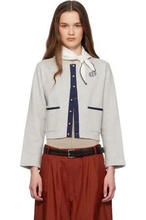 BODE Gray Heathered Cardigan