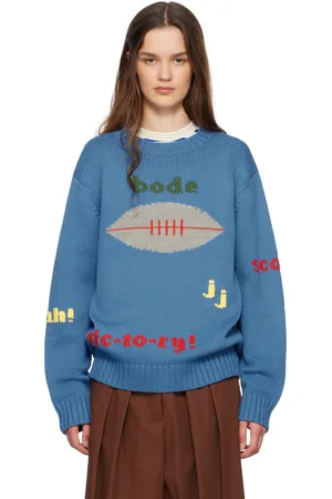 BODE Blue Spirit Sweater