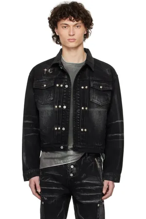 THUG CLUB Leave A Trace Denim Jacket
