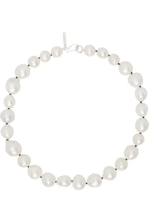 Sophie Buhai White Pearl Moon Collar Choker