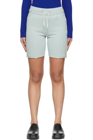 Helmut Lang Blue Panel Lounge Shorts