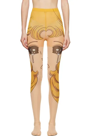 pushBUTTON Crying Girl Mesh Leggings