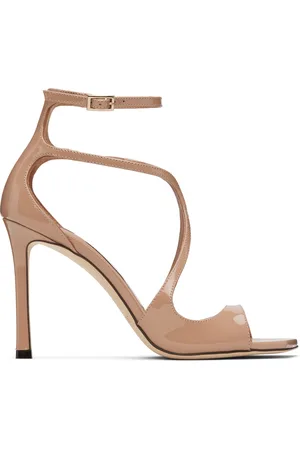Jimmy Choo Pink Azia 95 Heeled Sandals