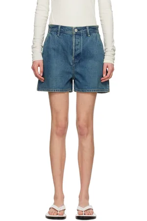 Jil Sander Blue Regular Fit Denim Shorts