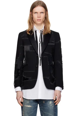 JUNYA WATANABE Black Patchwork Blazer