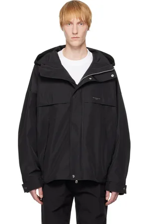 WOOYOUNGMI Black Hooded Jacket