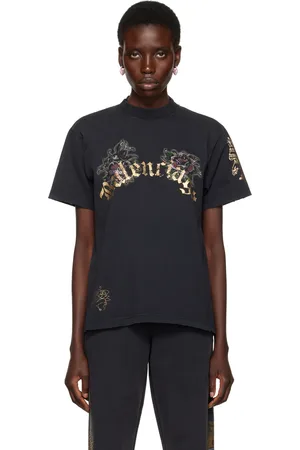 Balenciaga Black Tacky Tatoo T-shirt