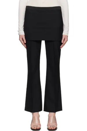 THE GARMENT Black Noah Crop Skirt Trousers