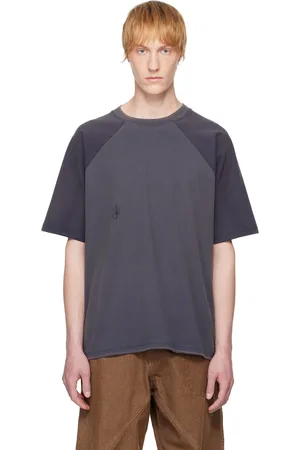 J.W.Anderson Navy Garment Dye Oversized T-shirt