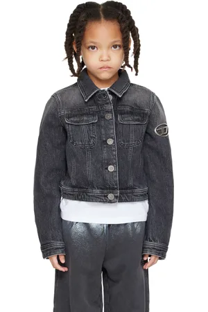 Diesel Kids Gray Jslimmy-S2-J Denim Jacket