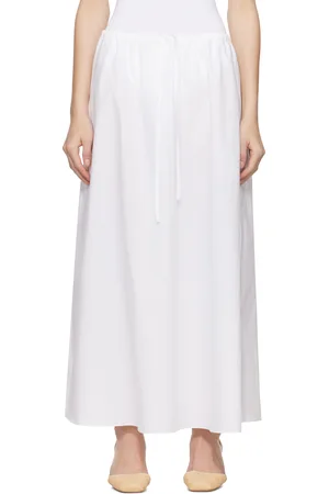 MATTEAU Drawcord Maxi Skirt