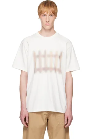 J.W.Anderson Off-White Fence Printed T-shirt