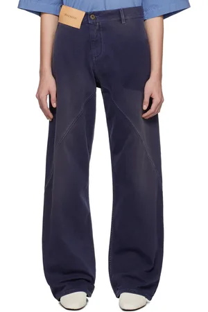 J.W.Anderson Navy Twisted Workwear Jeans