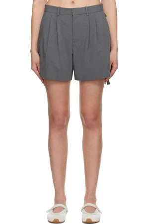 SANDY LIANG Gray Hinoki Shorts