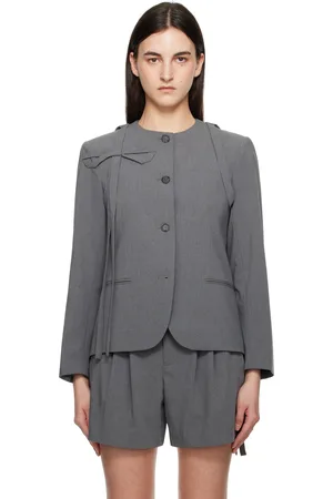 SANDY LIANG Gray Kallo Blazer