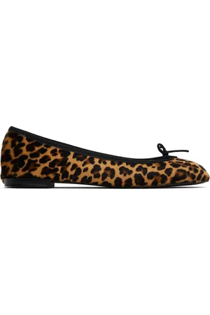 Repetto SSENSE Exclusive Brown Cendrillon Ballerina Flats
