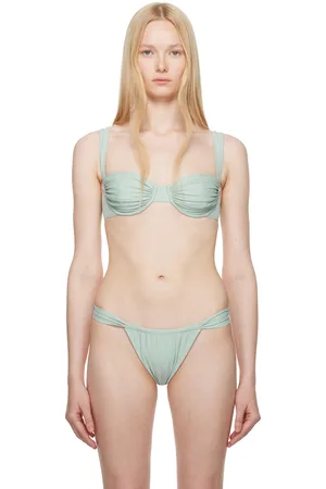 Belle Green Oracle Bikini Top