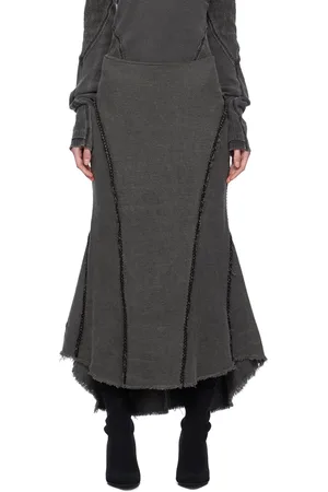 Hyein Seo Gray Waist Bag Skirt