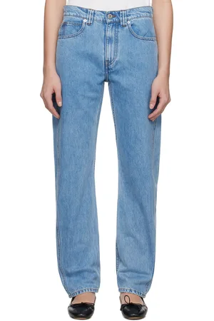 J.W.Anderson Blue Twisted Slim Leg Denim Jeans
