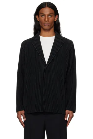 Issey Miyake Black Basics Blazer