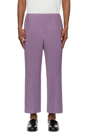 Issey Miyake Purple Monthly Color April Trousers