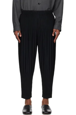 Issey Miyake Black Basics Trousers