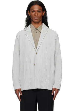 Issey Miyake Gray Basics Blazer
