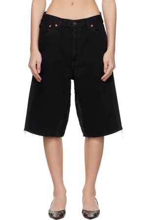 PROTOTYPES Black New Denim Shorts