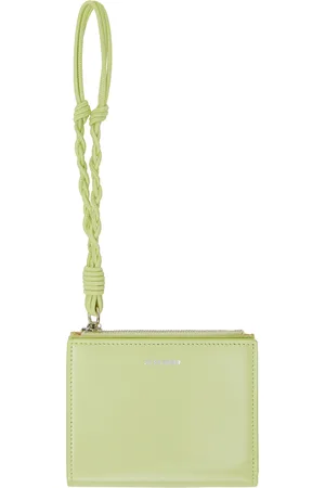 Jil Sander Green Mini Wallet