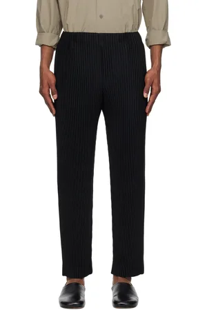 Issey Miyake Black Basics Trousers