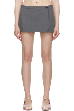 SANDY LIANG Gray Munchie Skort